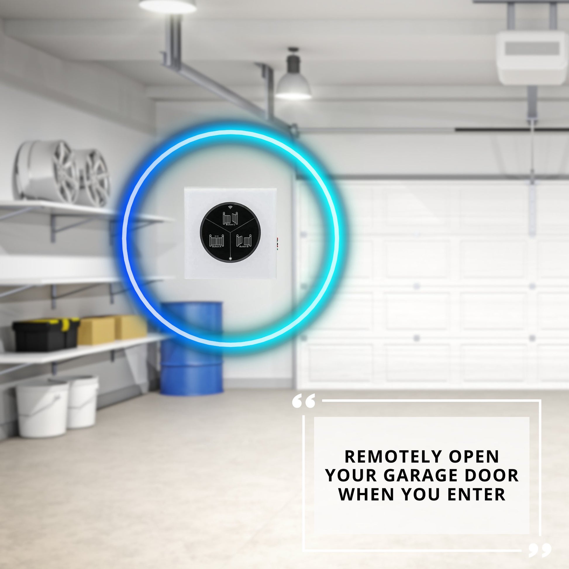 Smart Garage Door Controller -