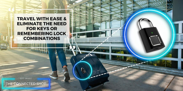 Luggage Fingerprint Padlock: It's Time To Travel Smart And Stress-Free - The Connected Shop