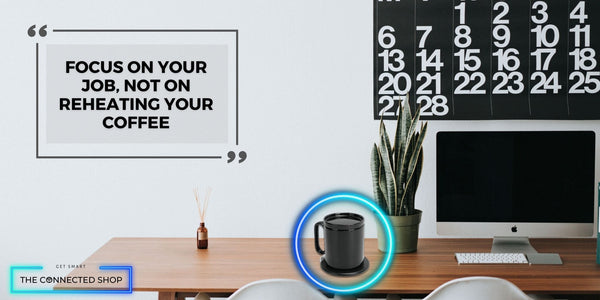 No More Cold Coffee In Your Workplace: The Benefits of a Mug Warmer Wireless Charger - The Connected Shop