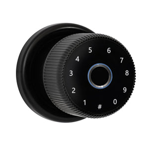 Smart Door Knob Lock Black 1