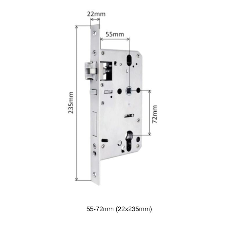 Mortises - 55-72mm (22x235mm) - -