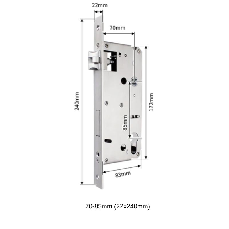 Mortises - 70-85mm (22x240mm) - -