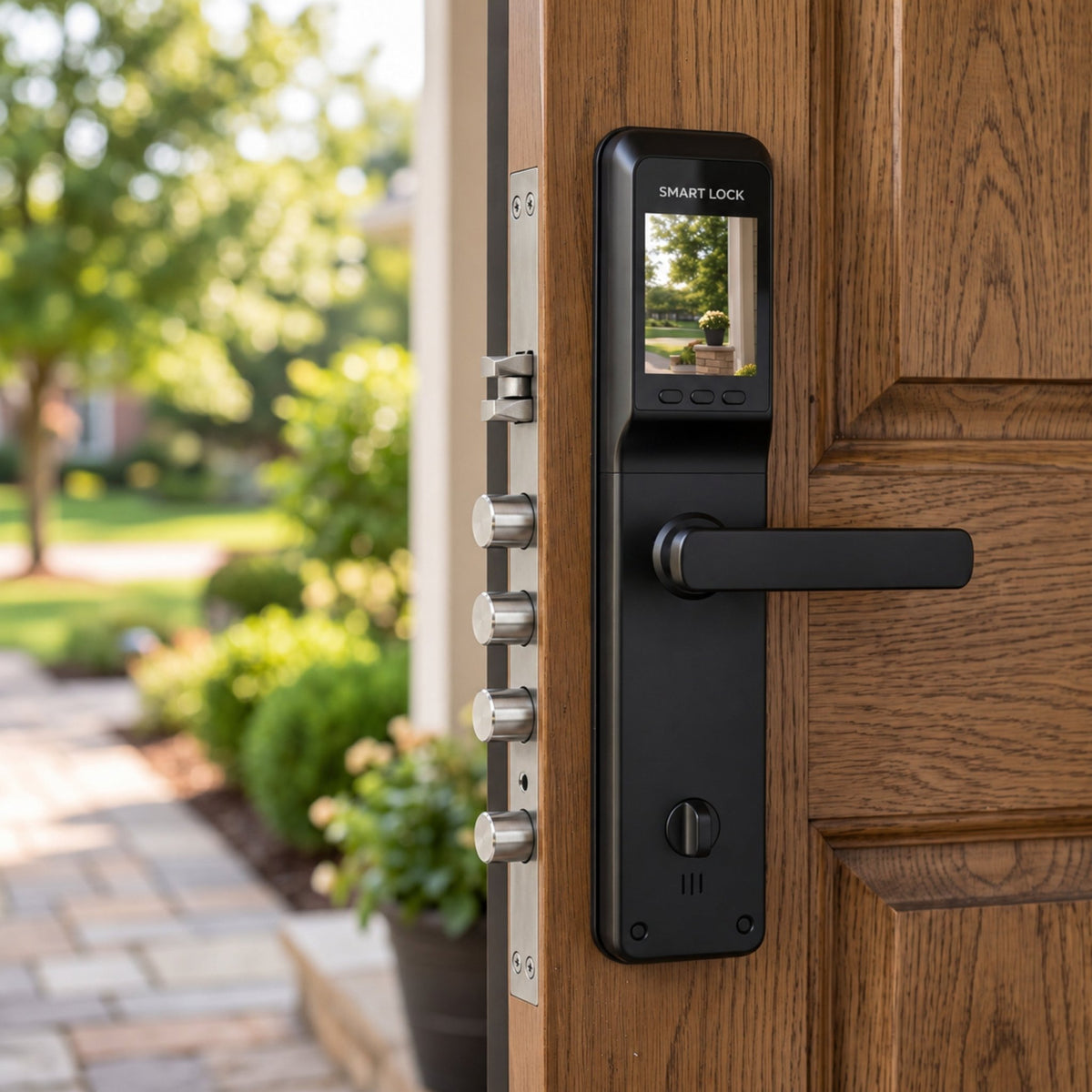 smart door lock camera 2