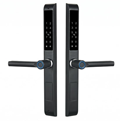 smart door lock duo black