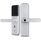 smart door lock silver