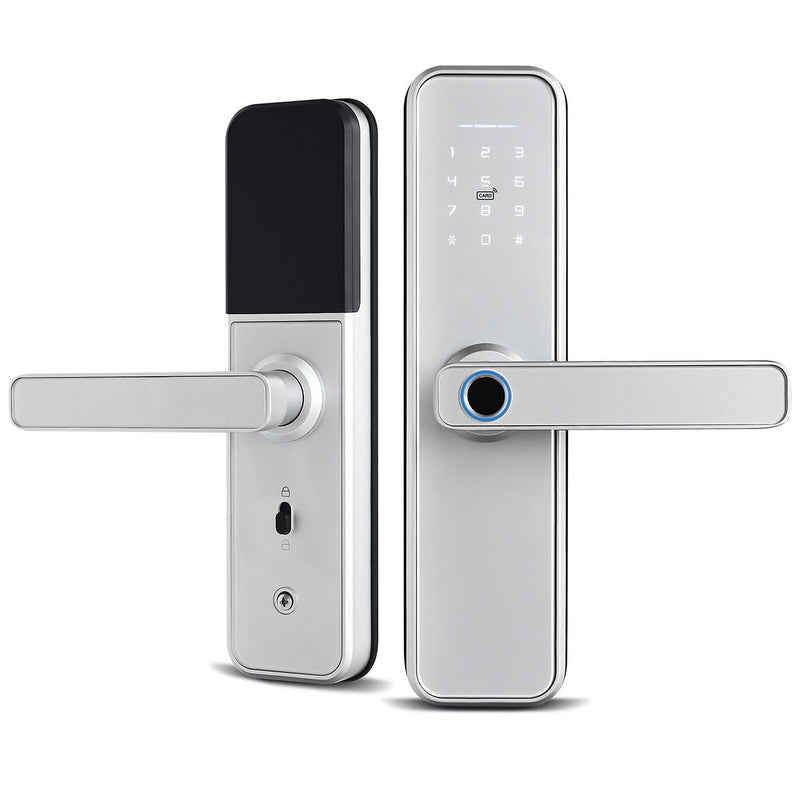 Smart Door Lock - No mortise - Silver -