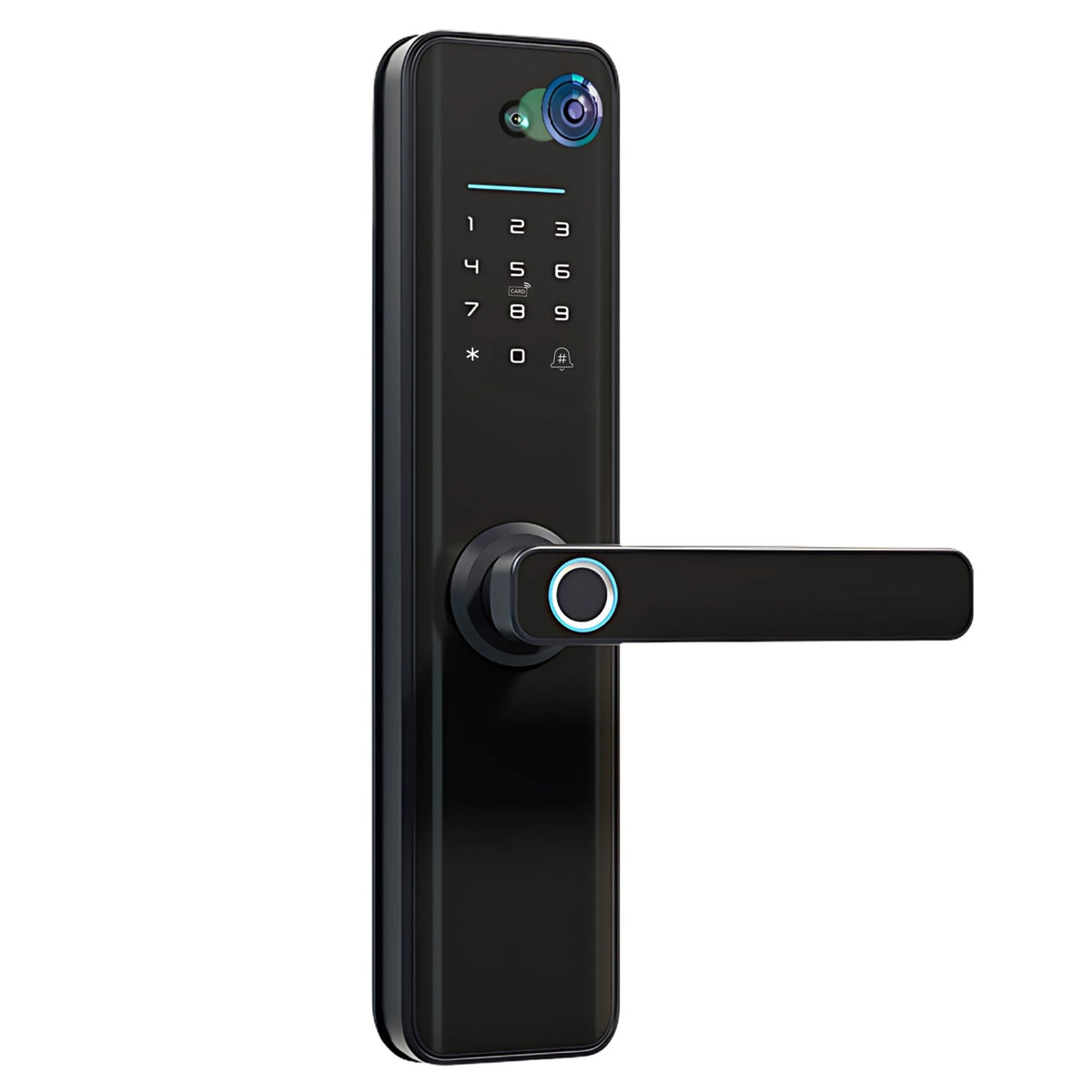 smart door lock pro black