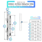 Serrure Intelligente pour Porte Slim