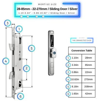 Smart Door Lock Slim Knob