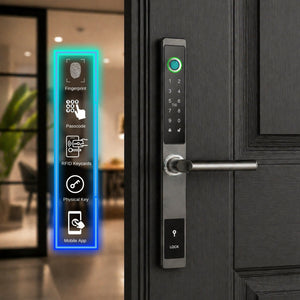 Cerradura inteligente para puerta corrediza