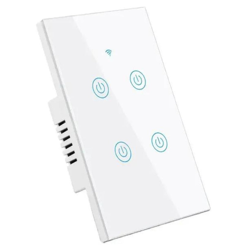 Smart Light Switch - White - 4 Switch -