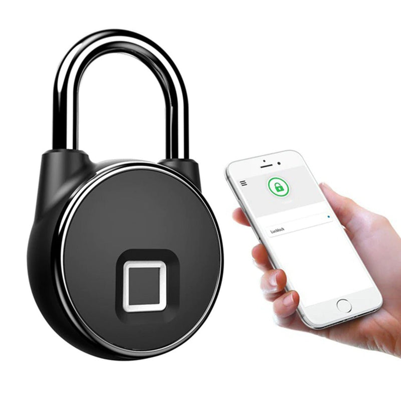 Smart Padlock Bluetooth - Black - -