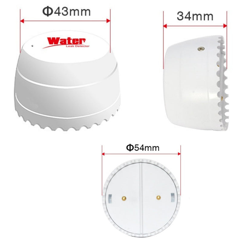 Smart Water Leak Detector - 6 pieces - -