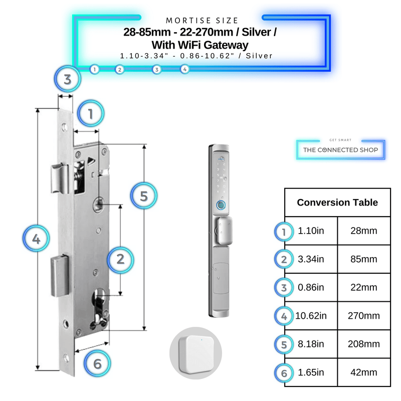 Swing Door Smart Lock Knob